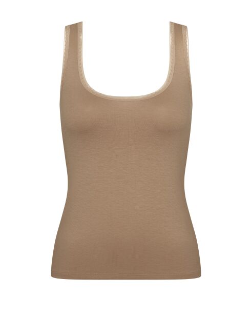 Set van 2 bruine Go Tanktops