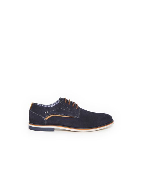 Derbies Jules 2 en cuir bleus