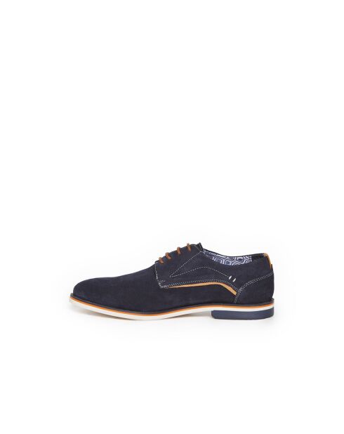 Derbies Jules 2 en cuir bleus