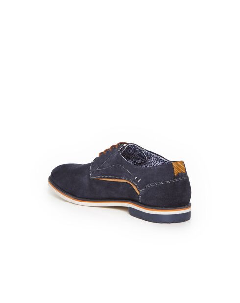 Derbies Jules 2 en cuir bleus