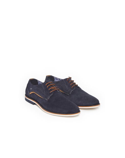 Derbies Jules 2 en cuir bleus
