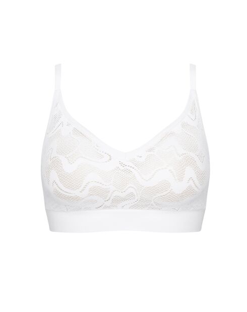Go Allround Lace H P witte bh zonder beugel