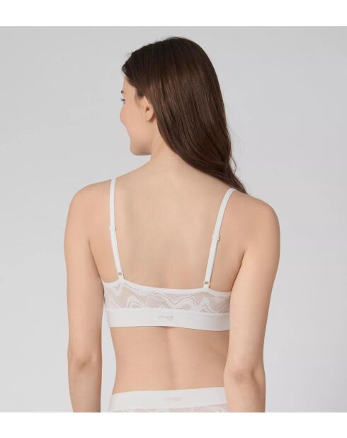 Go Allround Lace H P witte bh zonder beugel