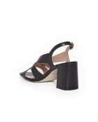 Sandales Joliet en cuir noires
