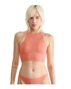 Zero Feel Bliss Crop-Top mit süßen Aprikosen