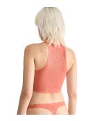 Zero Feel Bliss Crop-Top mit süßen Aprikosen