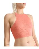 Zero Feel Bliss Crop-Top mit süßen Aprikosen