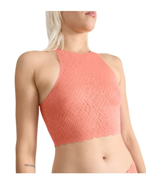 Crop-top Zero Feel Bliss abricot doux