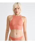 Zero Feel Bliss Crop-Top mit süßen Aprikosen