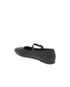 Ballerines Clémence en cuir noires