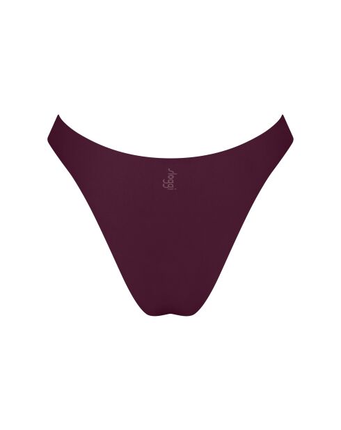 Zero Feel 2.0 Kleine bordeauxrode string