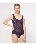Go Allround Lace 01 Tanktop, pflaumenfarben