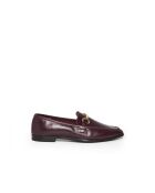 Mocassini Ellin 6 in pelle bordeaux