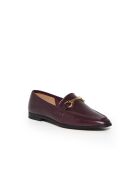 Mocassini Ellin 6 in pelle bordeaux
