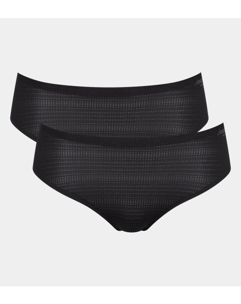 Set di 2 pantaloncini neri Zero +Motion
