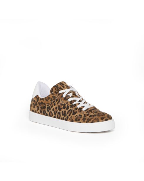 Low-Top-Sneaker Gaby 6 mit Leopardenmuster