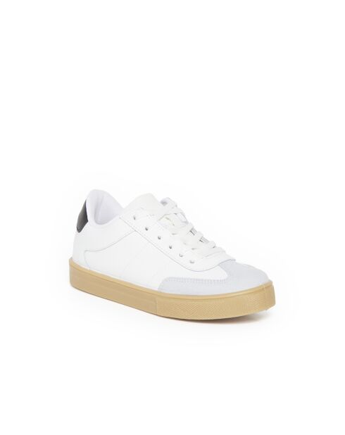Weiße Low-Top-Sneaker Gaby 6
