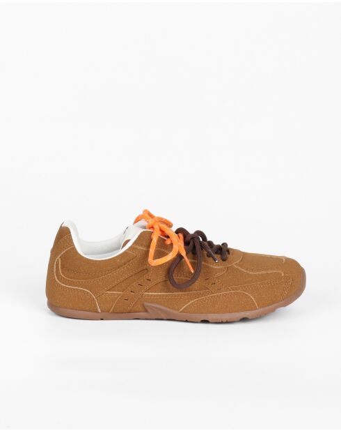 Low-Top-Sneaker Ewany, kamelfarben