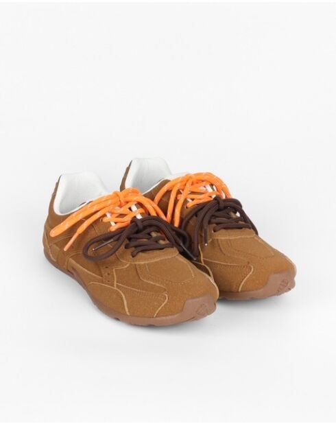 Low-Top-Sneaker Ewany, kamelfarben
