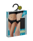 2er-Pack Go Casual H schwarze Shorties