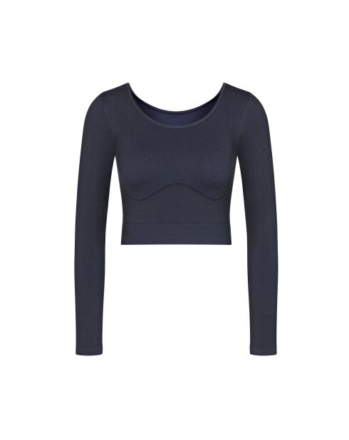 Crop-Top Ever Infused Aloe Ls noir