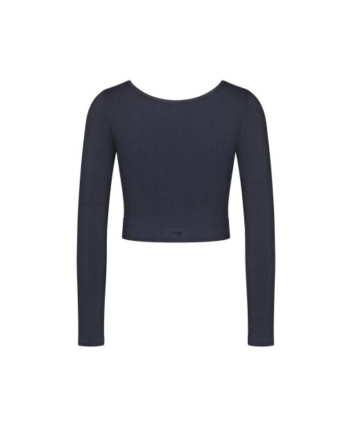 Crop-Top Ever Infused Aloe Ls noir