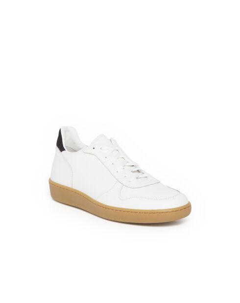 Zapatillas bajas Bertrand blancas/azul marino