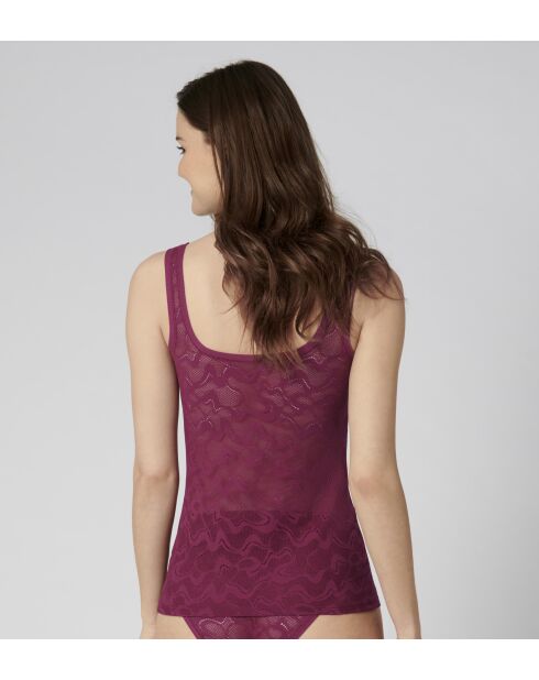 Go Allround Lace 01 bordeauxrode tanktop