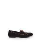 Mocassins Norine en cuir noirs