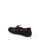 Mocassins Norine en cuir noirs