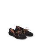 Mocassins Norine en cuir noirs