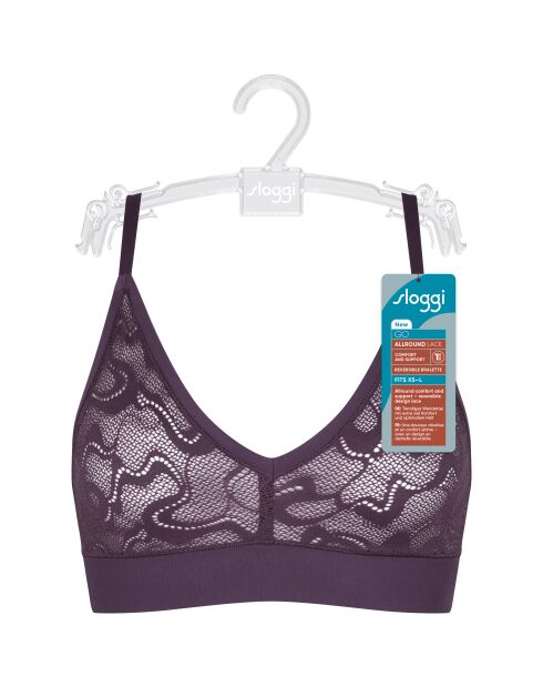 Top Go Allround Lace pflaume