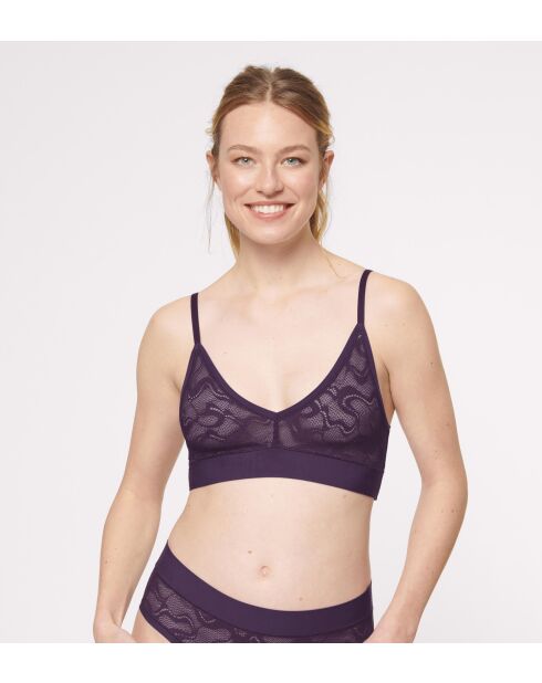 Top Go Allround Lace pflaume
