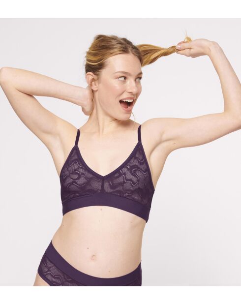 Top Go Allround Lace pflaume