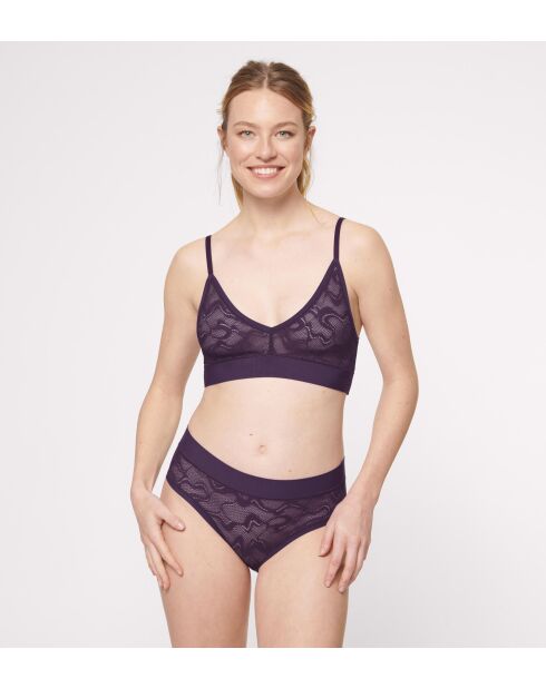 Top Go Allround Lace pflaume