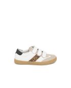 Low-Top-Sneaker Idalie aus Schweinsleder mit Leopardenmuster