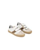 Low-Top-Sneaker Idalie aus Schweinsleder mit Leopardenmuster