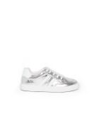 Silberne Low-Top-Sneakers von Meyer