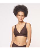 Reggiseno Zero Feel Lace 2.0 marrone ebano