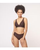 Reggiseno Zero Feel Lace 2.0 marrone ebano