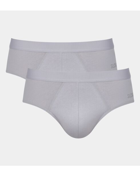 Lot de 2 slips Go Abc 2.0 platine