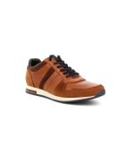 Zapatillas bajas de piel camel Frédéric 7