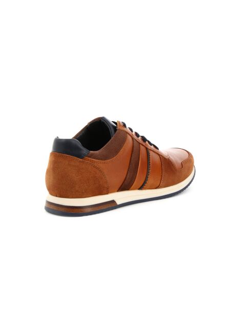 Zapatillas bajas de piel camel Frédéric 7