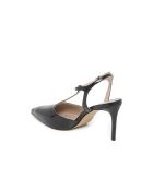 Pumps Edmée in pelle verniciata nera