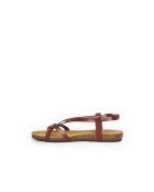 Sandales Rattaouy en cuir beiges