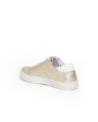 Sneakers basses Berkeley 6 en cuir dorées