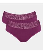 Confezione da 2 pantaloncini mestruali Light vin