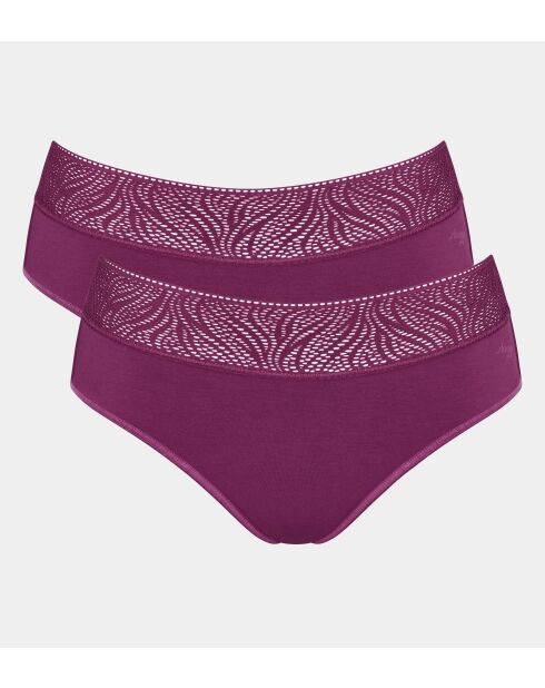 Confezione da 2 pantaloncini mestruali Light vin