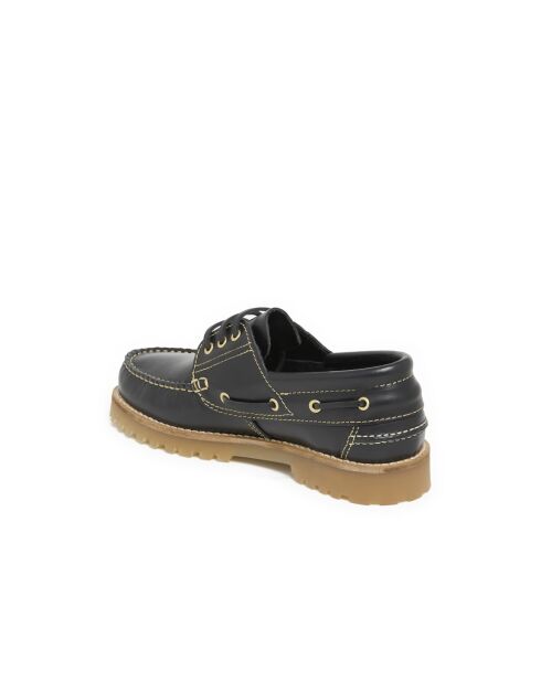 Soline Bootsschuhe aus schwarzem Leder