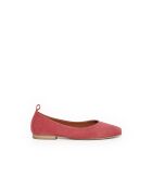 Caliopa 7 roze leren ballerina's